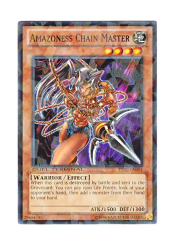Amazon.co.jp: 遊戯王 英語版 DT07-EN004 Amazoness Chain Master